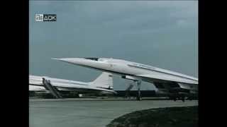 Tupolev Tu144 Soviet supersonic airliner [upl. by Raffaj]