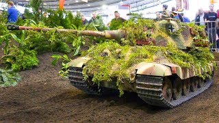 RC SCALE MODEL TANKS RC MILITARY VEHICLES CONSTRUCTION IN DETAIL AND MOTION [upl. by Weld]