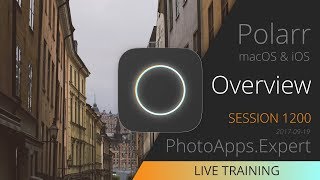 Polarr Photo Editor Overview — PhotoAppsExpert Live Training 1200 [upl. by Yacov790]