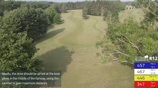 The Millbrook Golf Club 12th Hole Summer Flyover [upl. by Rodmur233]