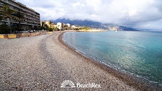 Plage Carnoles Roquebrune Cap Martin France [upl. by Harihs]