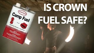 Is Crown Fuel Safe for Fire Spinning and Dancing [upl. by Terrag]