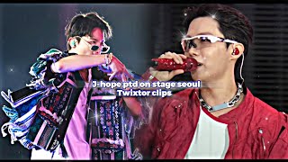 bts jhope ptd on stage seoul 2022 live concert Twixtor Clips [upl. by Ihsakat]