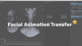 Mush 3D  Facial Animation Transfer [upl. by Edge]