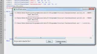 Tutorial AutoIT  Taschenrechner Programmieren [upl. by Carree]