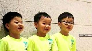 Fancam Song Triplets At Appas Birthday Party [upl. by Ydollem268]