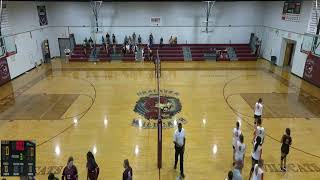 Onalaska High School vs Trinity High School Girls Varsity Volleyball [upl. by Dachia]