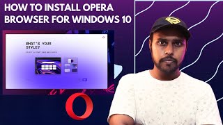 How to install opera browser for windows 10  how to download and install opera browser [upl. by Zedecrem625]