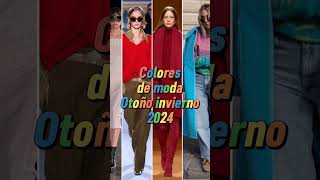 Colores de moda otoño invierno 2024 [upl. by Yenaj278]