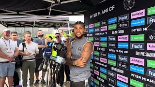 Lionel Messi at Inter Miami DeAndre Yedlin shares anecdote on how Messi recently helped Leo Campana [upl. by Joshi]