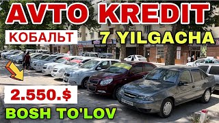 AVTO KREDIT 2023 YILLIK 15 BOSH TO’LOV 15 YANGI MOSHINALAR KELDI… NARXLAR JUDA ARZON… [upl. by Anelah870]