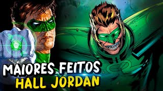 OS MAIORES FEITOS DO HAL JORDAN  O LANTERNA VERDE MAIS PODEROSO [upl. by Parshall]