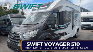 £72815 Brand New Motorhome  Swift Voyager 510 2025 Model [upl. by Hutson]