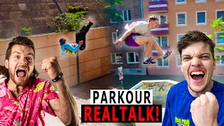 PARKOUR IST UNSER LEBEN Parkour Realtalk mit Max Ward  Jan Schlappen [upl. by Ahsap]