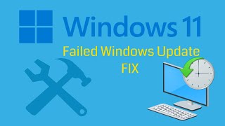 How To Fix Windows 11 Update Failed Problem Quick Solution [upl. by Anasiul345]