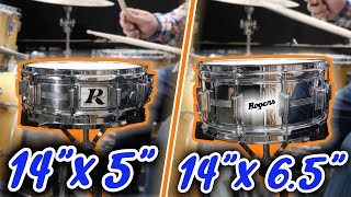 Repair My Snare 3  A Couple of Rogers Dynasonics [upl. by Amick137]