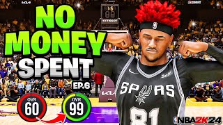 6099 No Money Spent Challenge Ep 6 in NBA 2K24 [upl. by Virgilia]