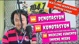 Denotasyon at Konotasyon [upl. by Culbert]