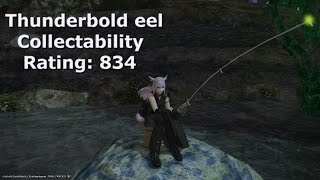 「FINAL FANTASY XIV」Heavensward Thunderbolt Eel quotCollectability Rating 834quot [upl. by Mulligan]