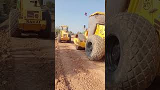 Road Construction TimeLapse Motor Graders and Rollers in Action [upl. by Aitan87]