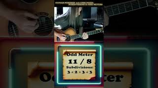 Rock Your Guitar in Odd Meters with Ease 🎸🔥 Learn the Trick of Making Subdivisions 118 shorts [upl. by Queenie]