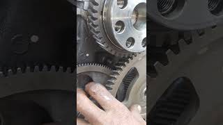 how to timing gear isuzu npr truck shot video viral [upl. by Prent]