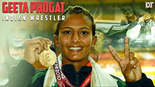 Indias first ever gold medal in wrestling in Commonwealth Geeta Phogat [upl. by Ib]