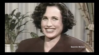 Andie MacDowell Interview on “Four Weddings and a Funeral” March 31 1994 [upl. by Adniles]