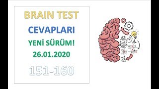 Brain Test Level 151 152 153 154 155 156 157 158 159 160 Cevapları [upl. by Calbert]