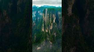 Worlds tallest outdoor liftBailong elevatorHunan viral amazing nature [upl. by Ailene]