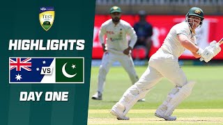 Australia v Pakistan 202324  First Test  Day 1 [upl. by Ahsauqram726]