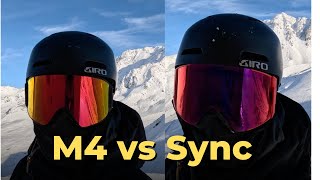 Comparing Anon M4 and Anon Sync Ski Goggles Which is better [upl. by Tnahsarp]