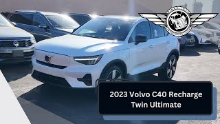 2023 Volvo C40 Recharge Twin Ultimate [upl. by Maleen995]