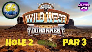 Master QR Hole 2  Par 3 HIO  Wild West Tournament Golf Clash Guide [upl. by Nannek]