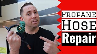 RV LP Hose and RV LP Regulator Replacement  How to Replace Your RV Propane Hose and Regulator [upl. by Tobin581]