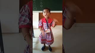 बघा चिमुकल्या मुलीची कमाल  manichya kushit nursery activity ryrhymesviral ytshorts [upl. by Puff]