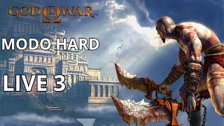 🔴GOD OF WAR 1  MODO HARD aovivo ps3 [upl. by Encratis]