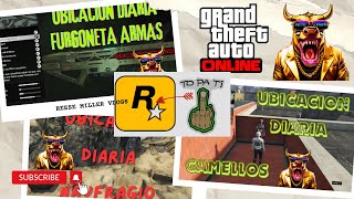 🐩🛶🐫GTA ONLINE DINERO FACIL HAZ ESTO EN 5 MINUTOS TIENES TODAS LAS UBICACIONES HECHAS CAMELLOS ETC🐩🛶🐫 [upl. by Iroj]