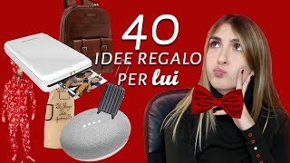 COSA REGALO AL MIO FIDANZATO 40 REGALI DI NATALE PER LUI  LaRetrò [upl. by Weinstein812]