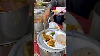 Chicken Thali in Street Food noida 🥵😳 ll Non veg street food  shorts food streetfood vlog [upl. by Hendrika861]