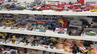 Lets search for Diecast Cars in the biggest Diecast Car store in the world Toms [upl. by Siron]