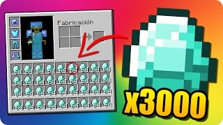 ¡¡IMPOSIBLE MORIR 3000 DIAMANTES EN EGGWARS  MINECRAFT EGGWARS [upl. by Sims237]