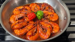 Jamaican Style Pepper Shrimp THE RAINA’S KITCHEN [upl. by Halac]