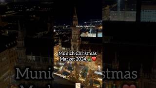 Marienplatz Christmas Market 2024 has opened in Munich munich [upl. by Abbottson298]