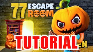 DojoMaps 77 HALLOWEEN ESCAPE ROOM Fortnite TUTORIAL FORTNITE 77 HALLOWEEN ESCAPE ROOM  Dojomaps [upl. by Valaree]