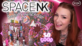 ✨LOVE THIS ONE✨SPACE NK 2024 BEAUTY ADVENT CALENDAR UNBOXING  WORTH £1200 [upl. by Arun]