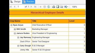 SSRS  How to Create Recursive Report [upl. by Clarisa546]