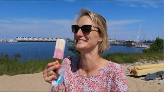 Strandbar an der Ostsee im OstseeResort Olpenitz  Leckeres Essen und kühle Getränke [upl. by Elleral]