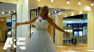 Brandi and Jarrod Married to the Job Wedding Dress Shopping Season 1 Episode 7  AampE [upl. by Coralie327]