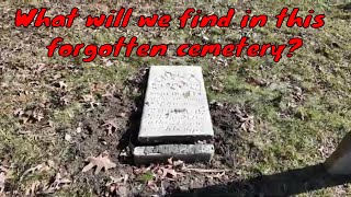 Exploring a Forgotten Family Cemetery with Interesting Graves [upl. by Alvina]